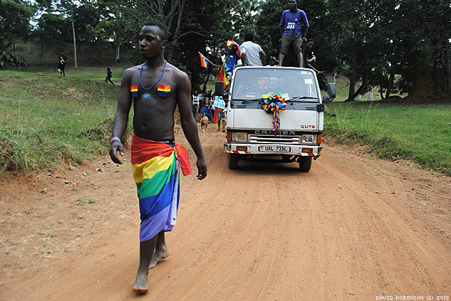 Uganda gay pride. Photo by David Robinson © 2012