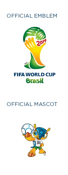 FIFA WORLD CUP BRASIL 2014 OFFICIAL MARKS 1