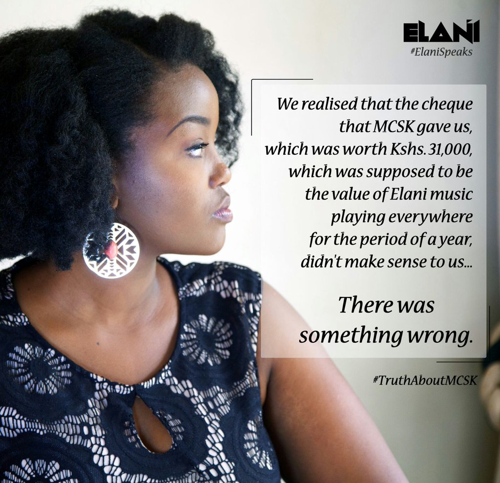 Elani Speaks elanimuziki twitter Truth About MCSK