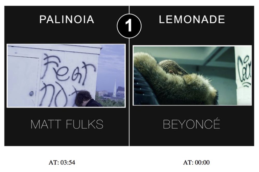 palinoia lemonade copyright similarity