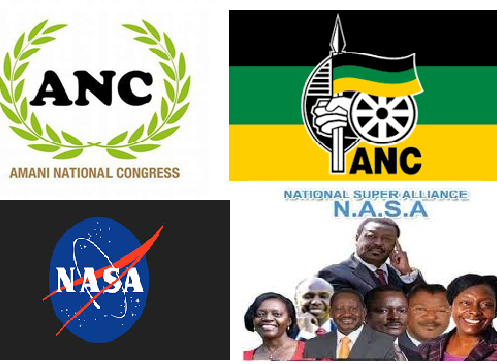 ANC and NASA logos/images